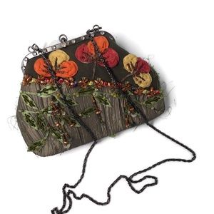 Mary Frances Crossbody Bag Floral design